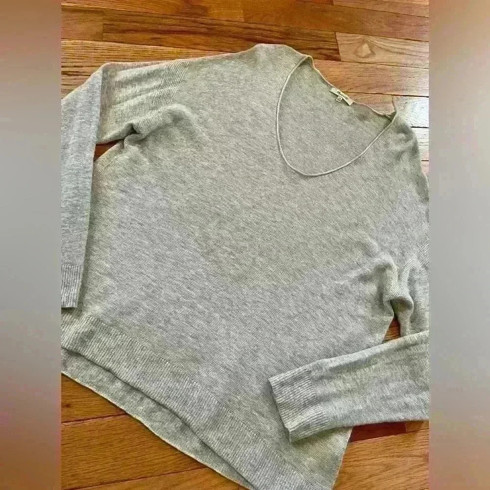 Madewell Kimball Pullover Knit Sweater Wool Alpaca Blend Women’s Size 2XL Gray - Picture 2 of 10